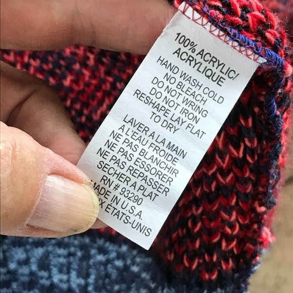 COTTON EMPORIUM Waterfall ft. Sweater Sz S - Picture 6 of 6